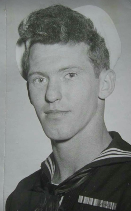 Official Coast Guard Public Affairs photo of Seaman 1st Class Eugene Edwin Oxley of Stilesville, Indiana. (U.S. Coast Guard)